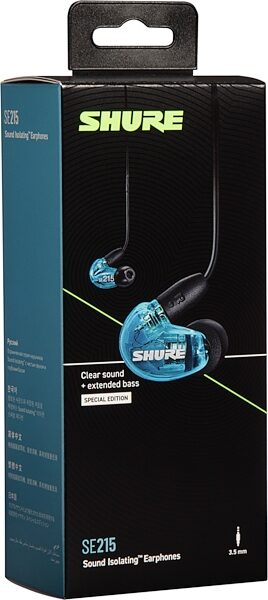 Shure Se215 Uni In Ear Monitor Headphones Zzounds
