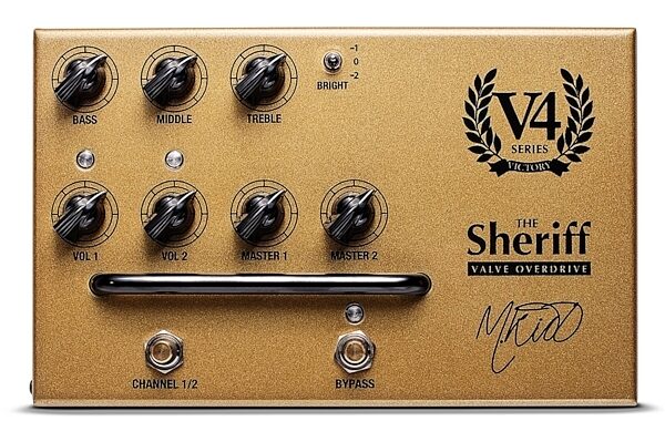 Victory V4 The Sheriff Preamp Pedal, Blemished, Main