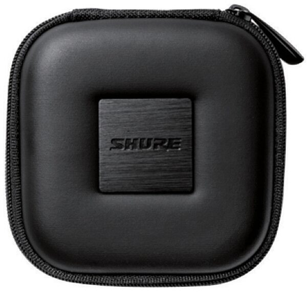 Shure EASQRZIPCASE Carrying Case for Shure Sound Isolating Earphones, Black, Main