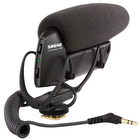 Shure VP83 LensHopper Camera-Mounted Shotgun Microphone, New, Main
