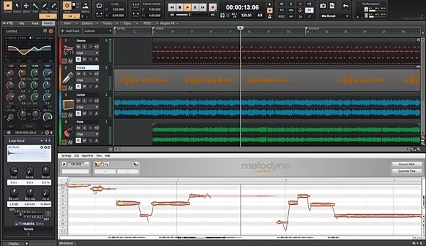Cakewalk Sonar Professional Music Production Software, Screenshot