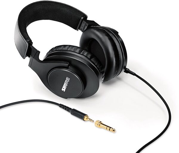 Shure SRH440 Professional Studio Headphones, Black, Warehouse Resealed, view