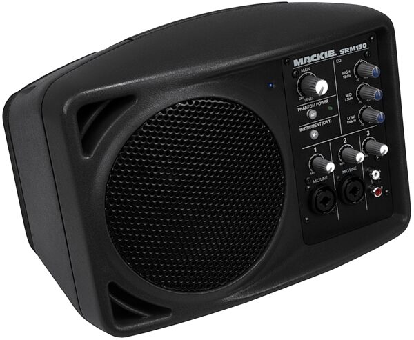Mackie SRM150 Compact Active PA System, Black, Main