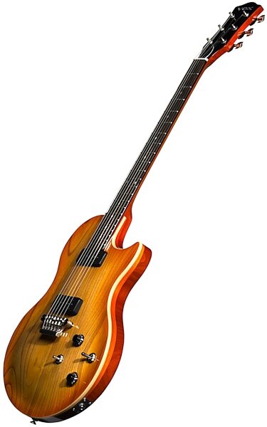 Vox SSC-33 Series 33 Electric Guitar (with Gig Bag), Teaburst - Side
