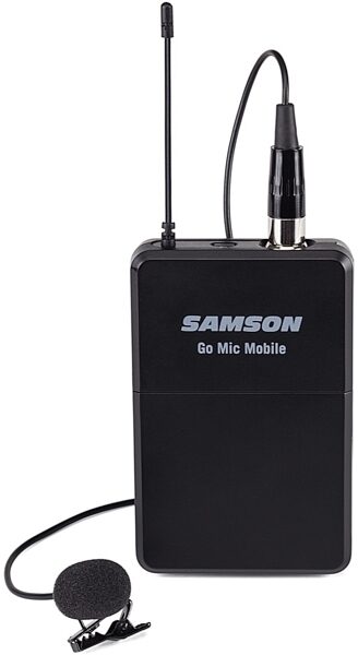 Samson Go Mic Mobile PXD2 Beltpack Transmitter with LM8 Lavalier Microphone, New, Main