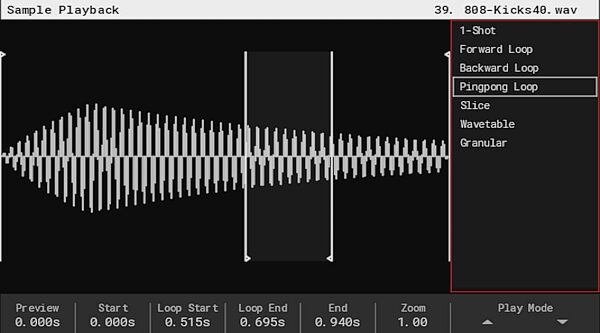 Polyend Tracker Standalone Audio Workstation, New, Screenshot