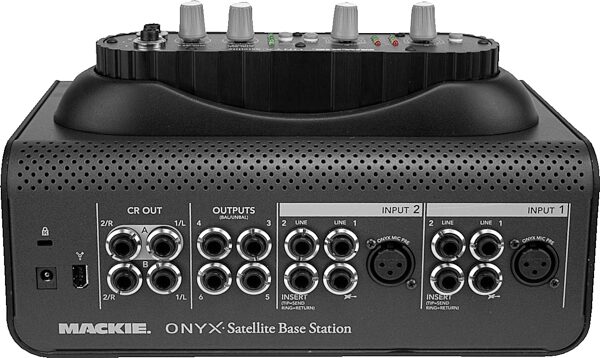 Mackie Onyx Satellite FireWire Audio Interface, Dock Rear