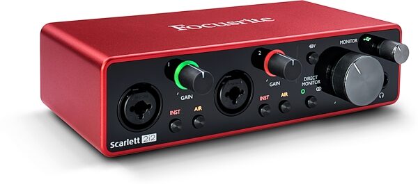 Focusrite Scarlett 2i2 3rd Gen USB Audio Interface, New, Alt-View-3