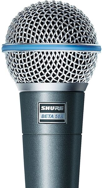 Shure Beta 58A Supercardioid Dynamic Microphone, Microphone Only, View5
