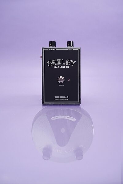 JHS Smiley Fuzz Pedal, New, Action Position Back