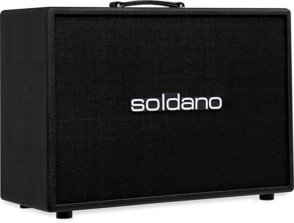 Soldano Straight Guitar Speaker Cabinet (120 Watts, 2x12"), Black, 8 Ohms, Main