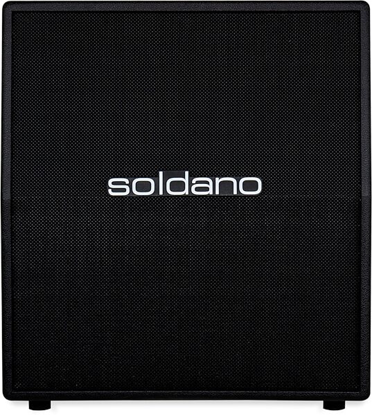 Soldano Vertical Guitar Speaker Cabinet (120 Watts, 2x12"), Black, 8 Ohms, Main