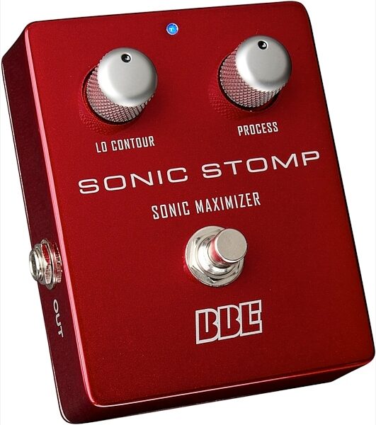 BBE Sonic Stomp Sonic Maximizer Guitar Pedal, Angle