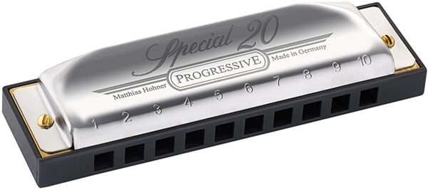 Hohner Progressive Special 20 Harmonica, Key of E, Main