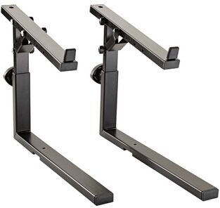 K&M 18811 Stacker 2nd Tier for Omega Keyboard Stand, Black, Action Position Front