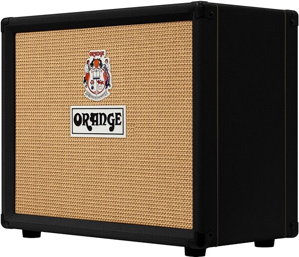 Orange Super Crush 100 Solid-State Guitar Combo Amplifier (100 Watts, 1x12"), Black, Angled Front