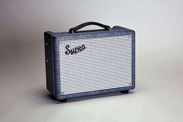 Supro Super Guitar Combo Amplifier (5 Watts, 1x8"), New, Angled Front