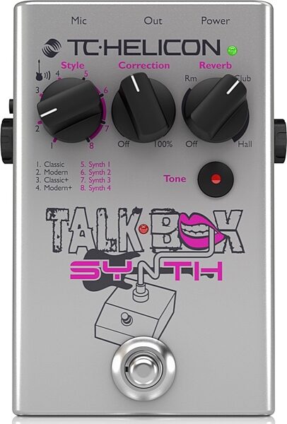TC-Helicon Talkbox Synth Studio-Quality Vocal FX Pedal, Main