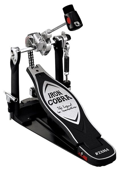 Tama HP900PN Iron Cobra Power Glide Bass Drum Pedal (with Case), Chrome, Main