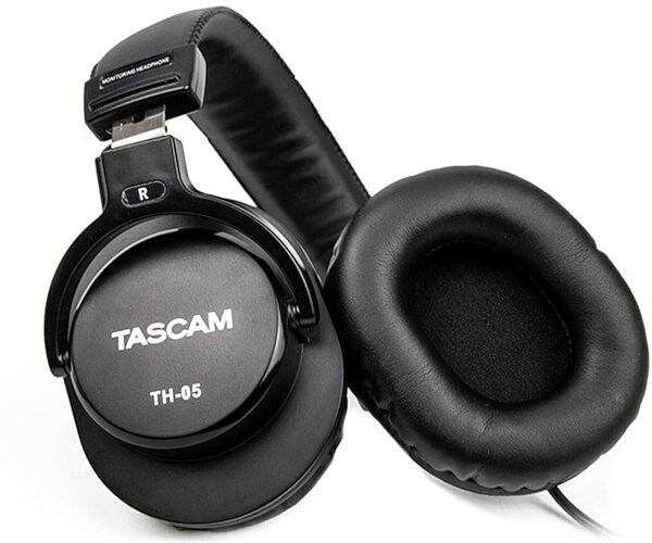 TASCAM TH-05 Monitoring Headphones, New, Action Position Back