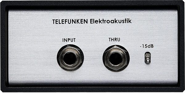 Telefunken TDP-1 Mono Passive Transformer DI Direct Box, New, Rear