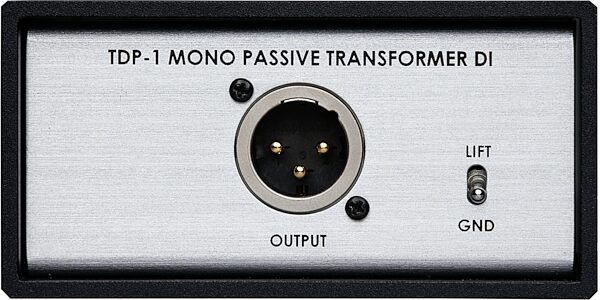 Telefunken TDP-1 Mono Passive Transformer DI Direct Box, New, Front