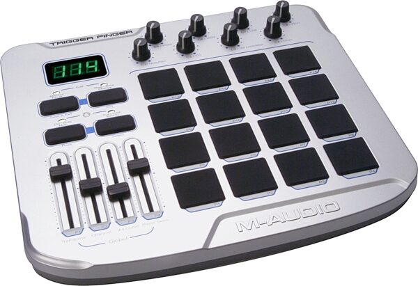 M-Audio Trigger Finger MIDI Controller with Pads, Main