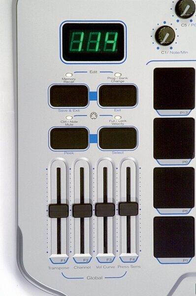 M-Audio Trigger Finger MIDI Controller with Pads, Sliders