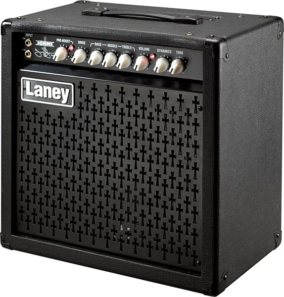 Laney Tony Iommi TI15-112 Signature Guitar Combo Amplifier, Left