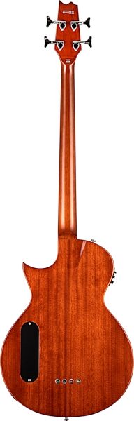ESP LTD TL4 Thinline Acoustic-Electric Bass, Natural, Action Position Back