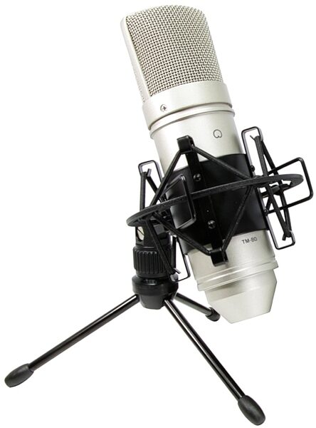 TASCAM TM-80 Large-Diaphragm Condenser Microphone, New, Main
