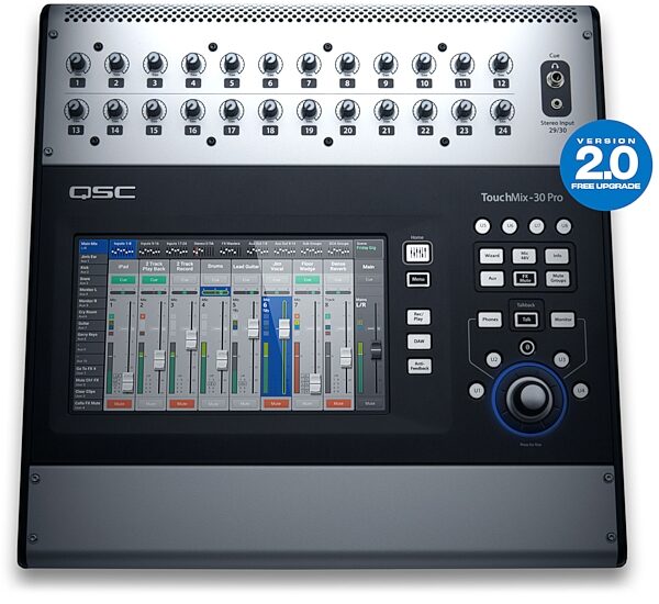 QSC TouchMix-30 Pro Digital Mixer, 32-Channel | zZounds