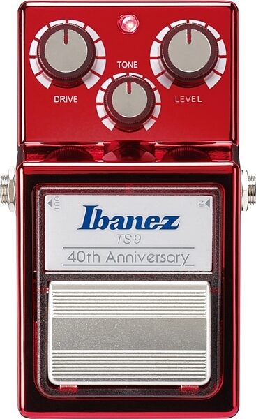 Ibanez 40th Anniversary Tube Screamer TS9 Overdrive Pedal, New, view