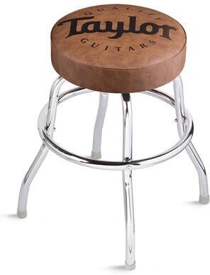 Taylor Bar Stool, Brown, 24&quot;, Action Position Back