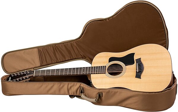 Taylor Structured Series 12-String Grand Auditorium/Dreadnought Acoustic Guitar Gig Bag, New, Action Position Back