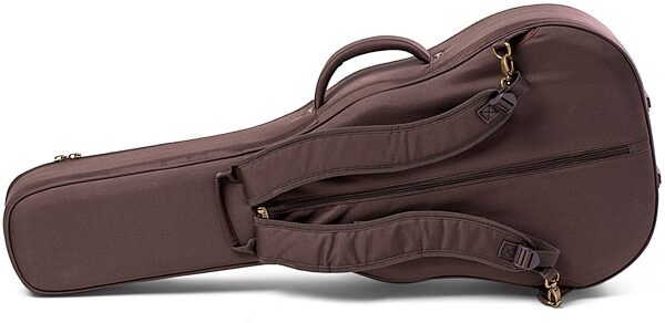 Taylor Super Aero Series GS Mini Acoustic Guitar Soft Case, Chocolate Brown, Action Position Back