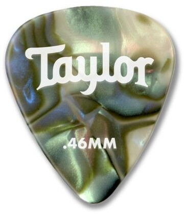 Taylor Celluloid 351 Picks, Abalone, .46mm, 12 Pack, Main