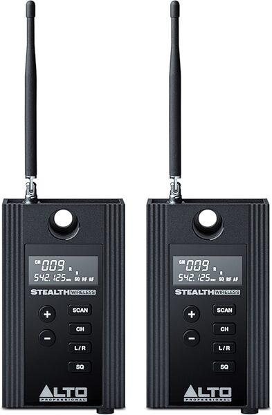 Alto Stealth Wireless MKII UHF System for Active Loudspeakers, New, Action Position Back-