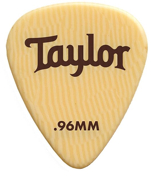 Taylor Premium DarkTone Ivory 351 Guitar Picks, .46mm, 6-Pack, Main