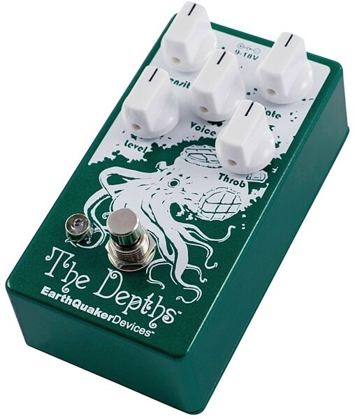 EarthQuaker Devices The Depths V2 Optical Vibe Vibrato Pedal, New, View