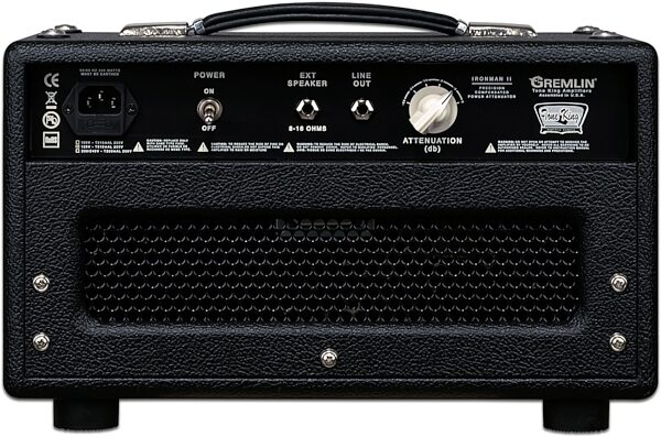 Tone King Gremlin Guitar Amplifier Head (5 Watts), Black, Warehouse Resealed, Action Position Back