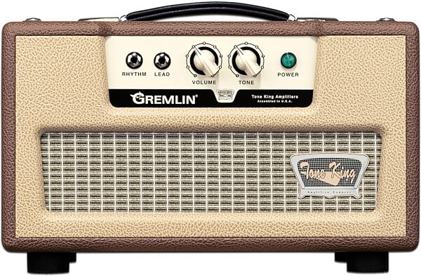 Tone King Gremlin Guitar Amplifier Head (5 Watts), Brown and Beige, Action Position Back