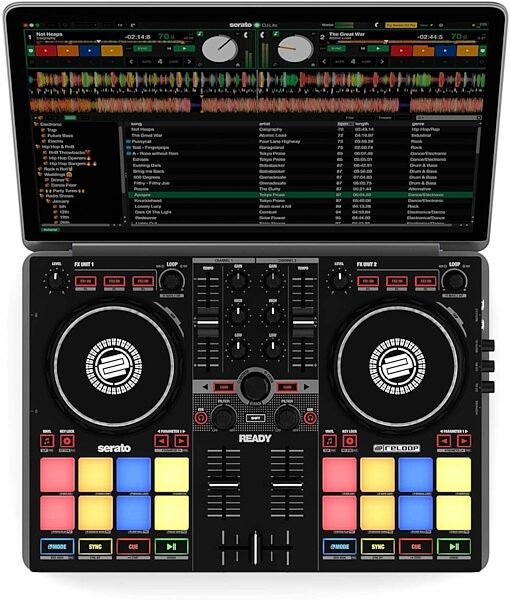 Reloop Ready DJ Controller, New, Action Position Side