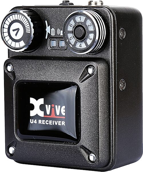 Xvive U4 Digital Wireless In-Ear Monitor System, New, Action Position Back