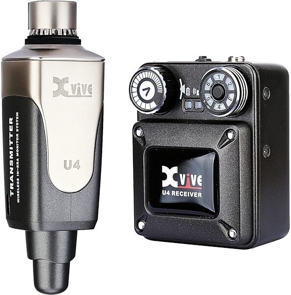 Xvive U4 Digital Wireless In-Ear Monitor System, New, Action Position Back