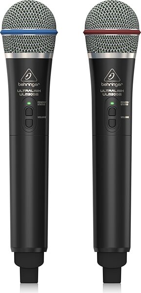 Behringer ULM302MIC Dual Channel Handheld Wireless System, Action Position Back