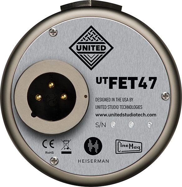 United Studio Technologies UT FET47 Large-Diaphragm Condenser Microphone, New, Action Position Back