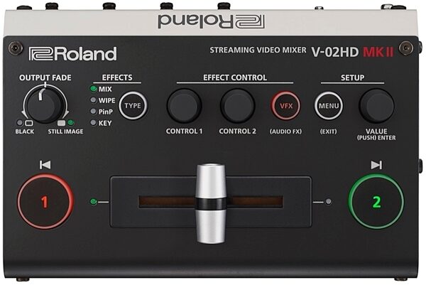 Roland V-02HD MKII Streaming Video Mixer, Warehouse Resealed, Main