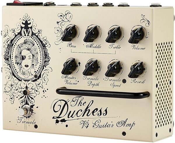 Victory V4 The Duchess Pedal Amplifier (180 Watts), New, Angled Front