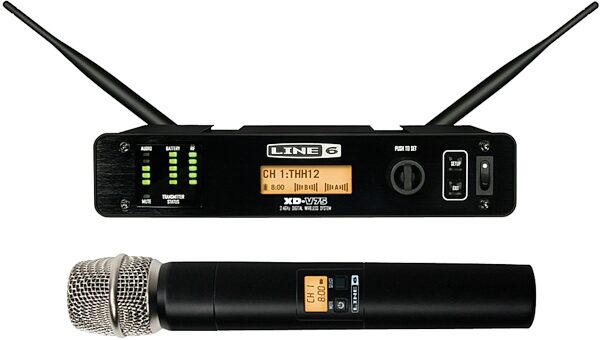 Line 6 XD-V75HH Digital Wireless Handheld Microphone System, (2.4GHz), Main